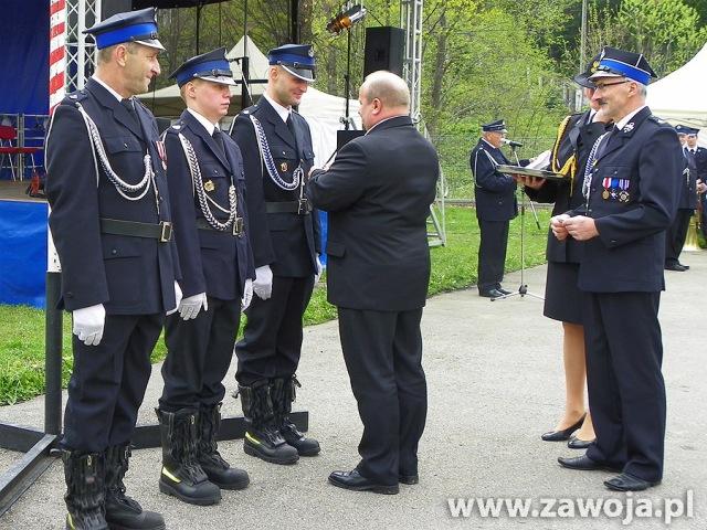 Gminny Dzien Strazaka 2013, 95 lat OSP Zawoja Centrum